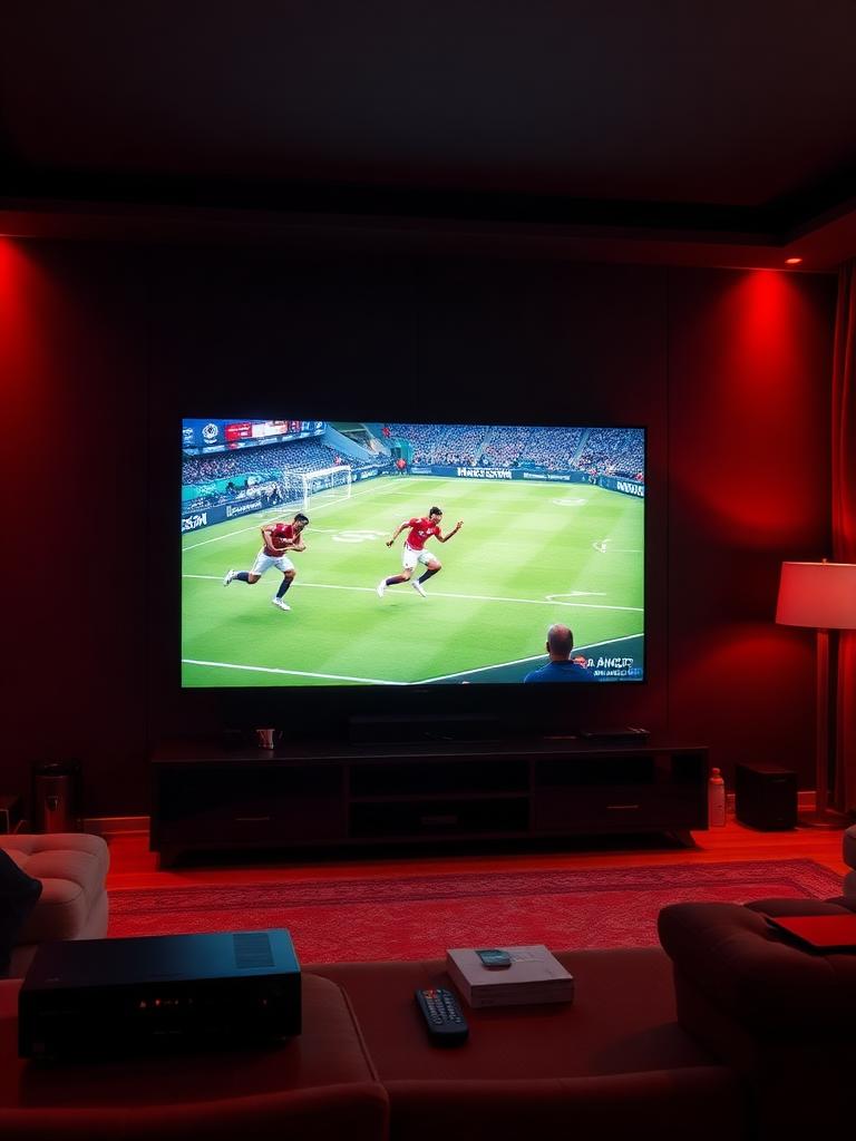 Décodeur Canal+ raccordé à une télévision